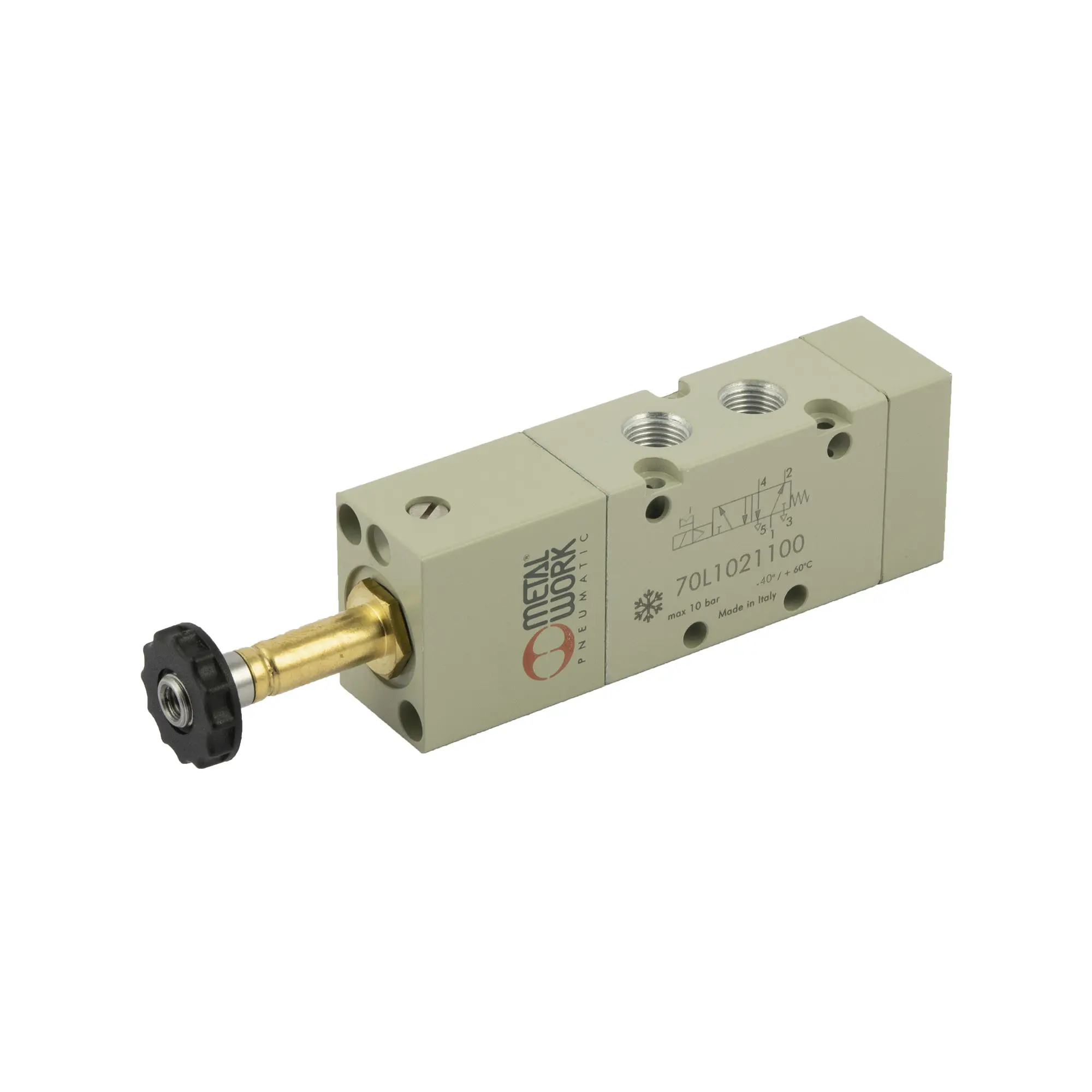 Produktfoto 1 von 5/2-Wegeventil Tieftemperatur, elektropn., monostabil, G 1/8 149939
