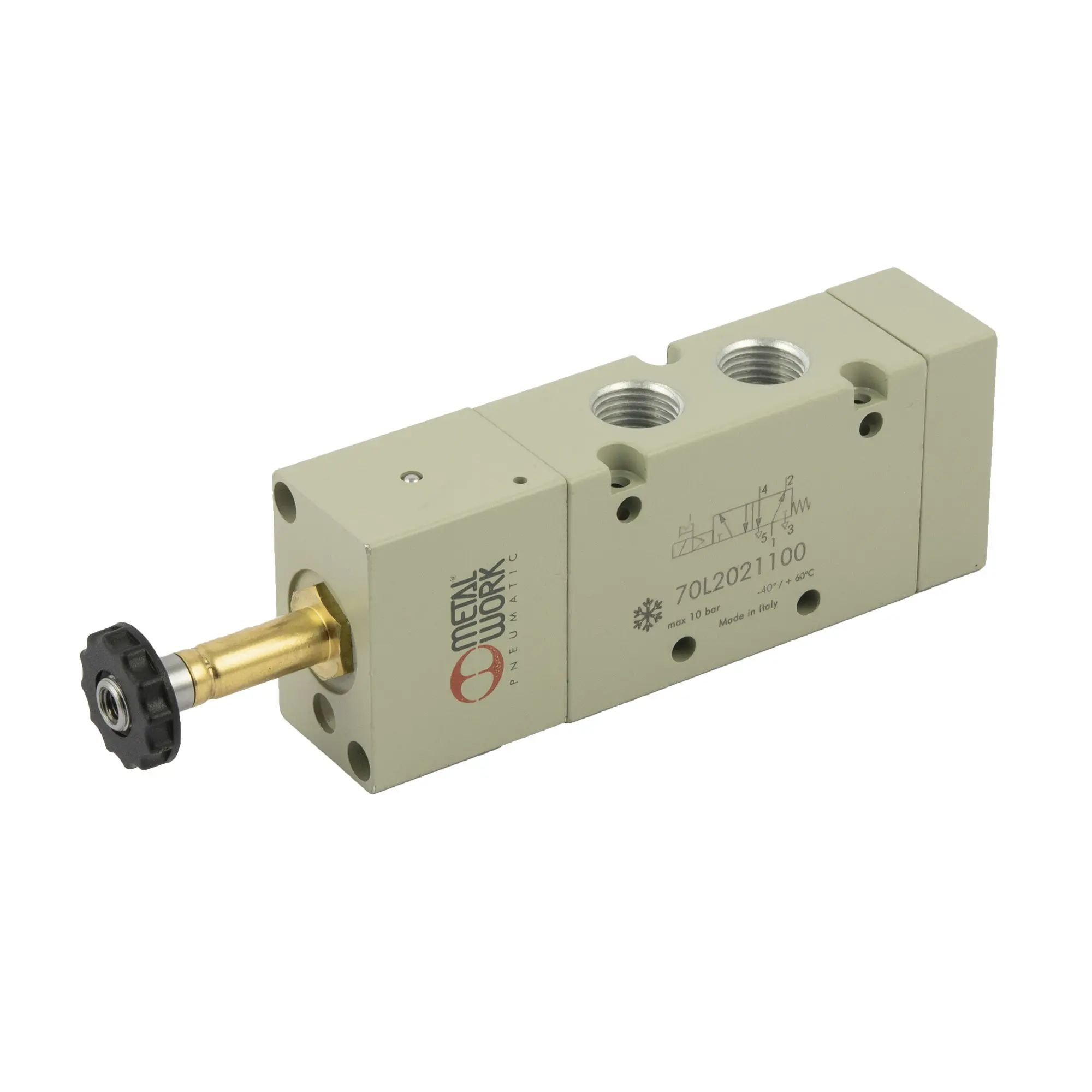 Produktfoto 1 von 5/2-Wegeventil Tieftemperatur, elektropn., monostabil, G 1/4 149940