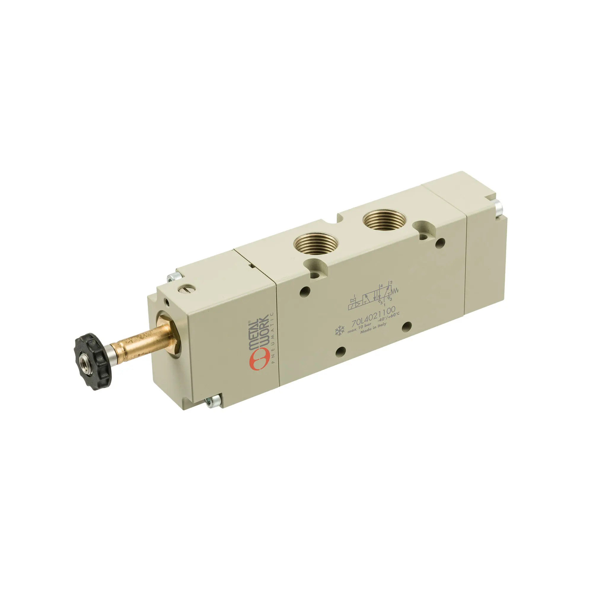 Produktfoto 1 von 5/2-Wegeventil Tieftemperatur, elektropn., monostabil, G 3/8 149941
