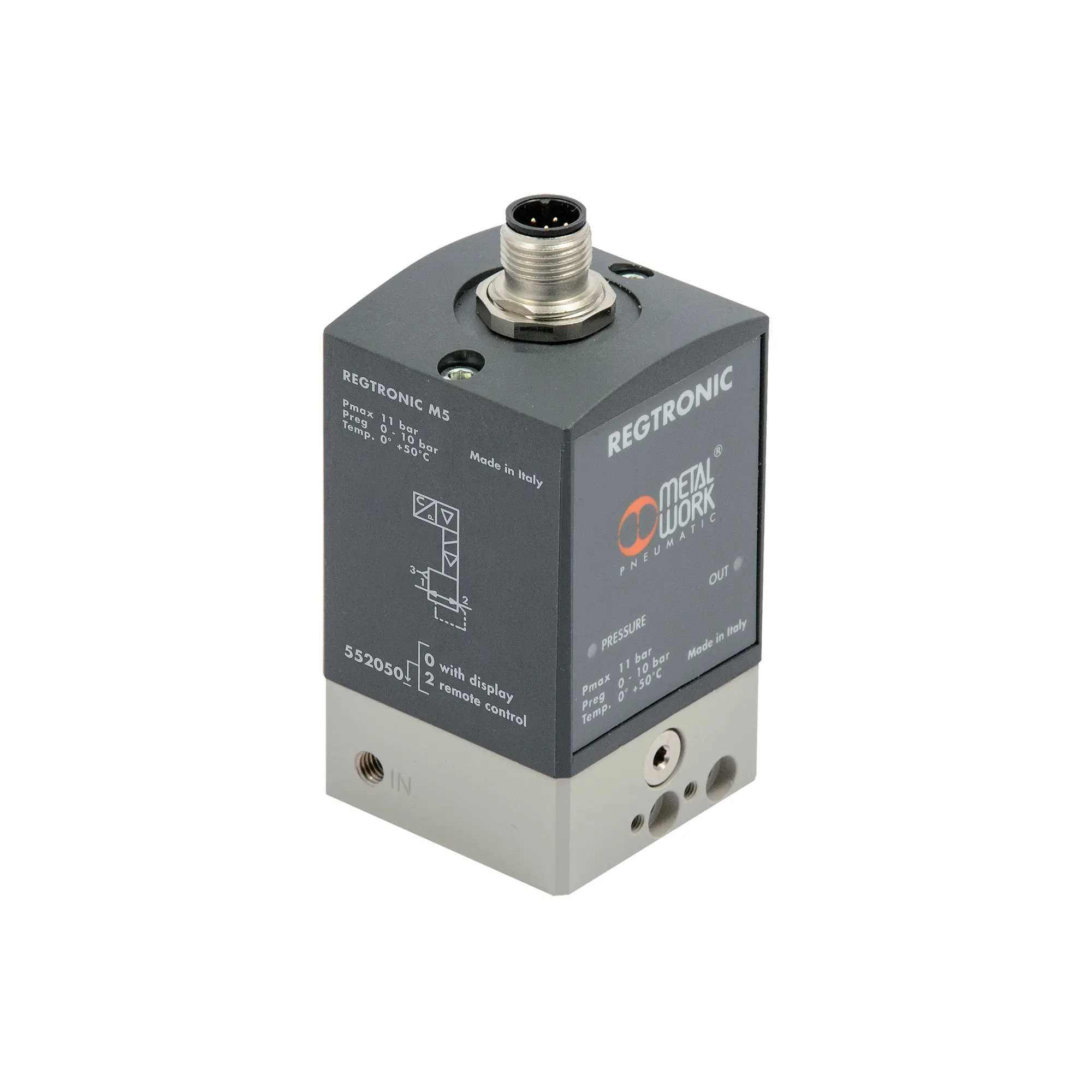 Produktfoto 1 von Präz.-Prop.-Druckregler REGTRONIC, M5, ferngest., IO-Link 152340
