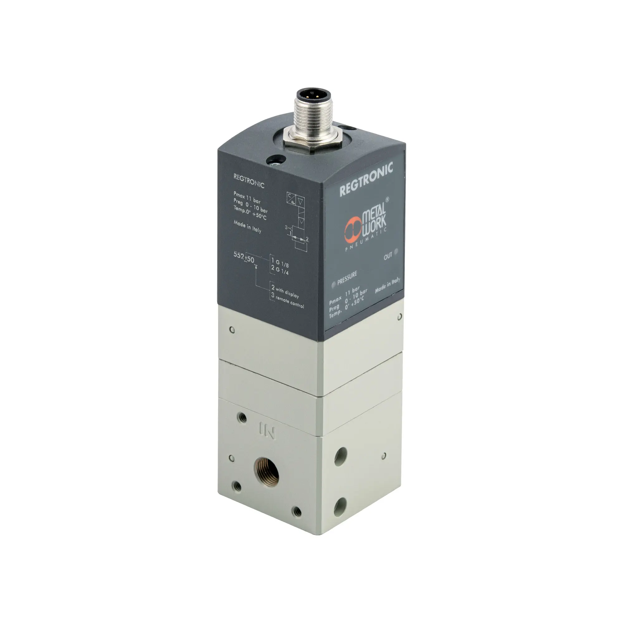 Produktfoto 1 von Präz.-Prop.-Druckregler REGTRONIC, G 1/4, ferngest., IO-Link 153020
