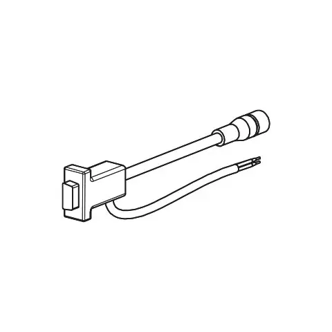 Produktfoto 1 von PC-Anschlusskabel für REGTRONIC, RS232 Buchse / M12 Buchse 0° 153061