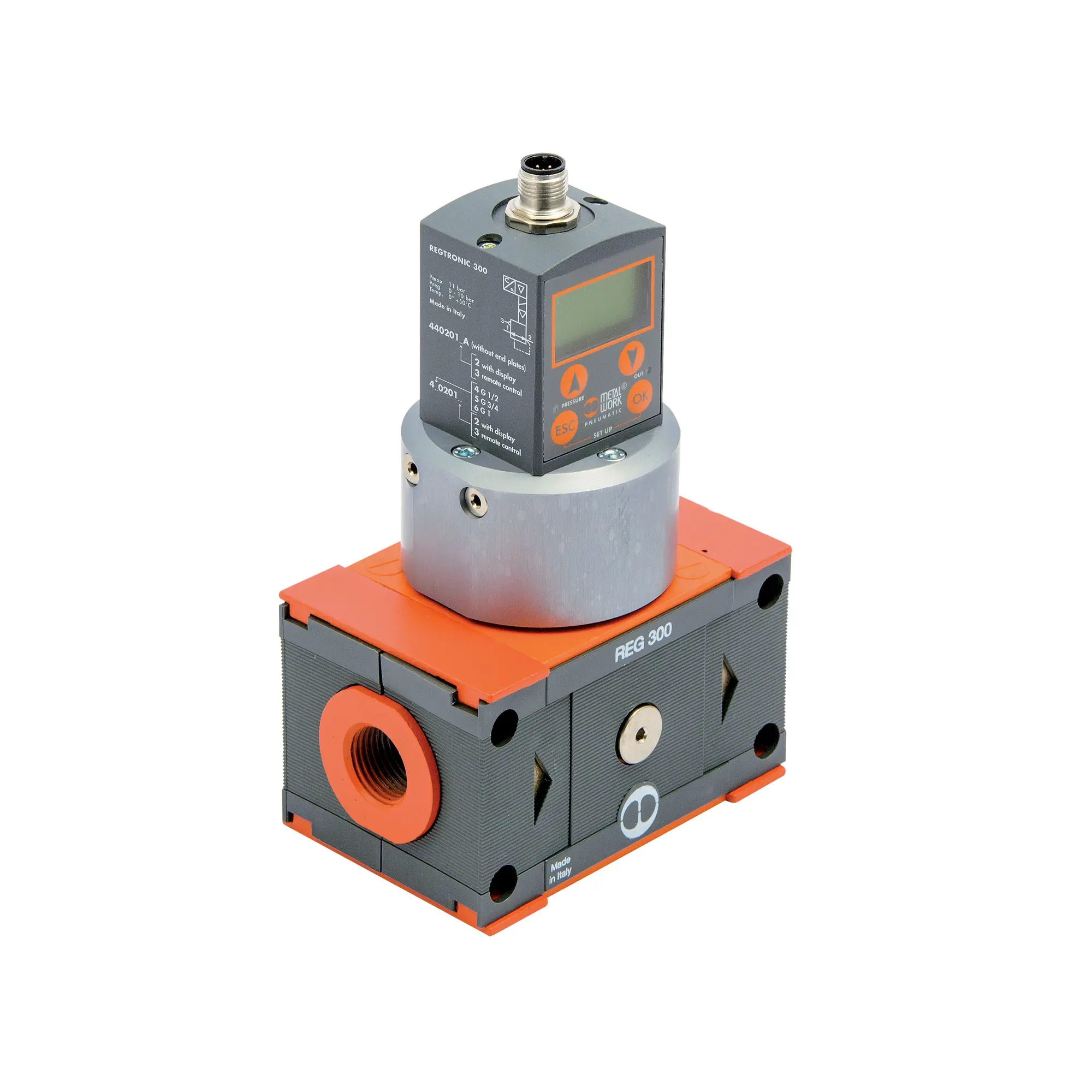 Produktfoto 1 von Präz.-Prop.-Druckregler REGTRONIC 300, G 1, Display, IO-Link 153079