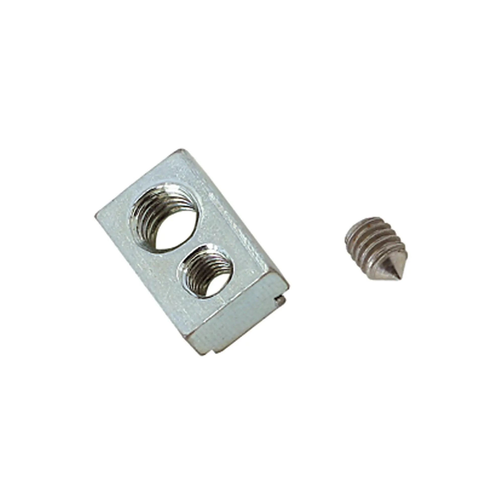 Produktfoto 1 von Gewindeplatte für die T-Nut, für Kompakt-/Normzylinder, M3/M4 125522