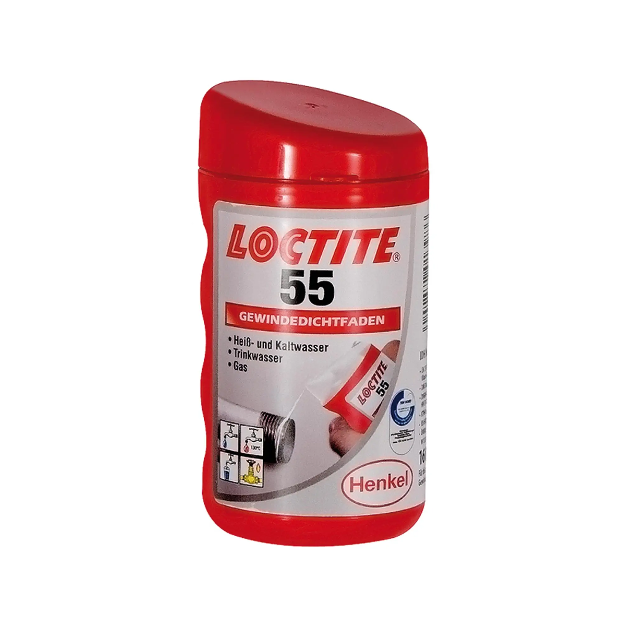 Produktfoto 1 von Gewindedichtfaden -55°C bis 150°C, DVGW/KTW, PN max. 5 bar/16 bar 258.77