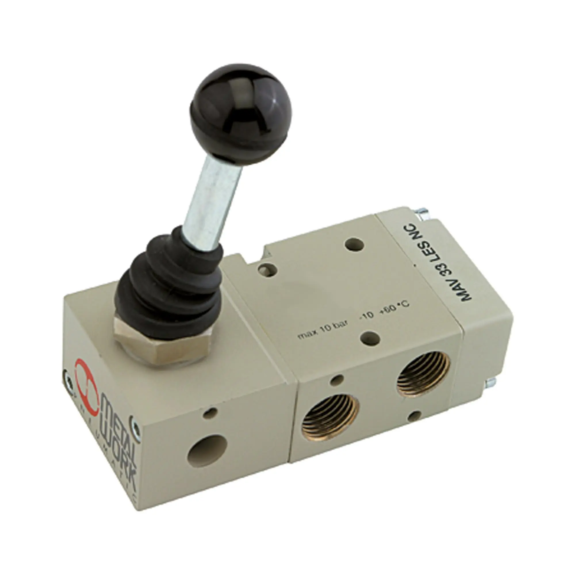 Produktfoto 1 von 3/2-Wegeventil, man. 90° Hebel monostabil G 1/2 106462