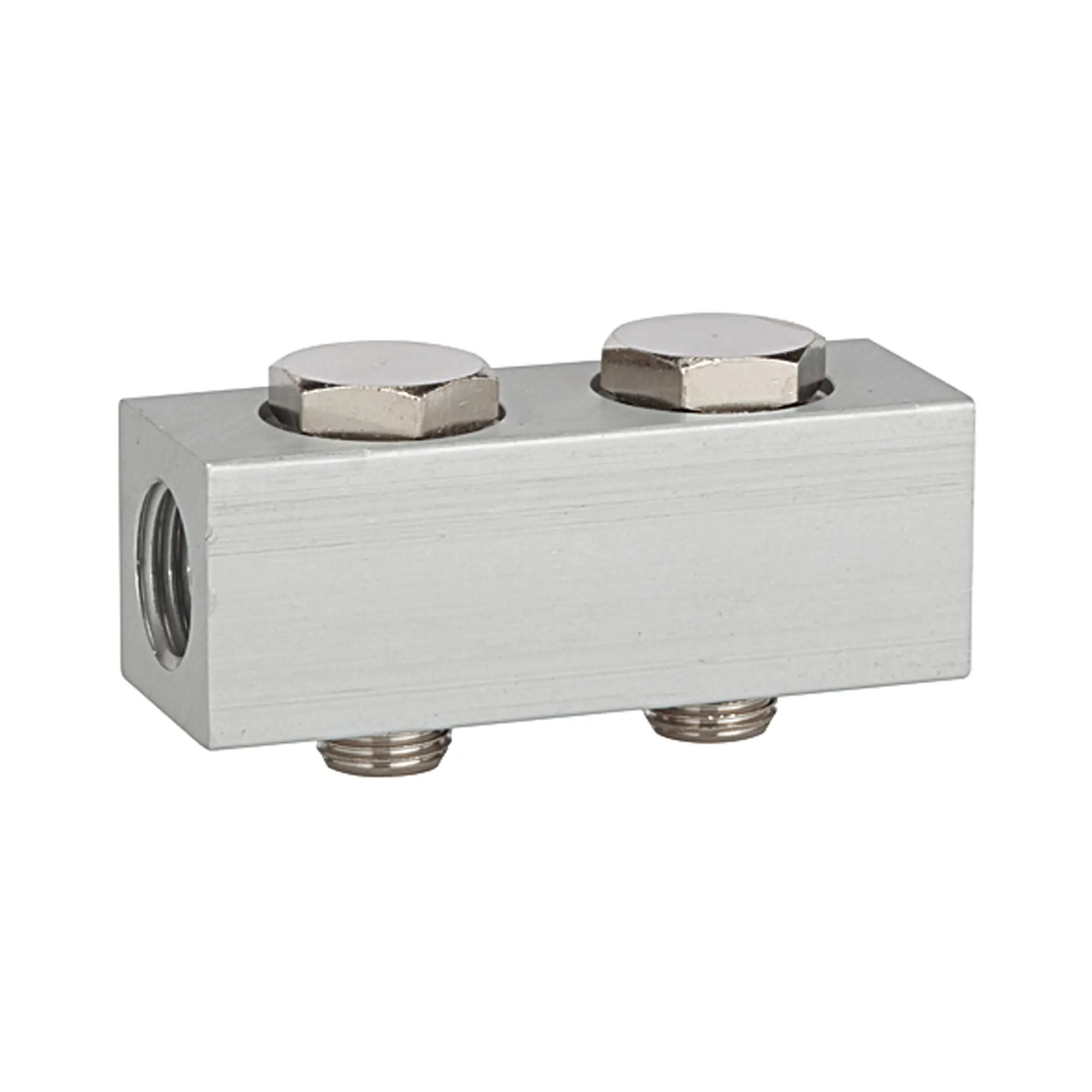 Produktfoto 1 von Versorgungsleiste für Wegeventile, mit 2 Ventilpositionen, G 1/4 106616