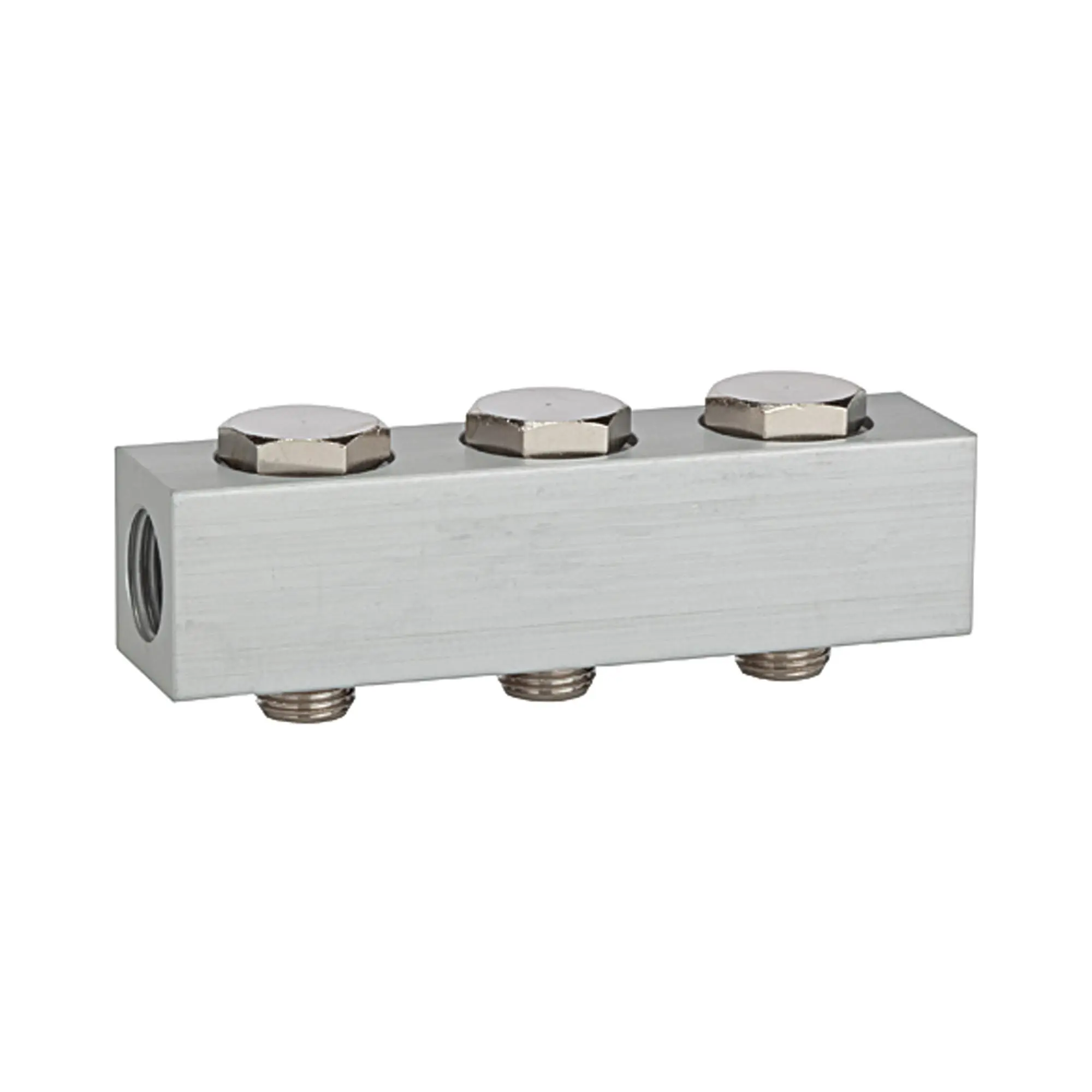 Produktfoto 1 von Versorgungsleiste für Wegeventile, mit 3 Ventilpositionen, G 1/8 106611