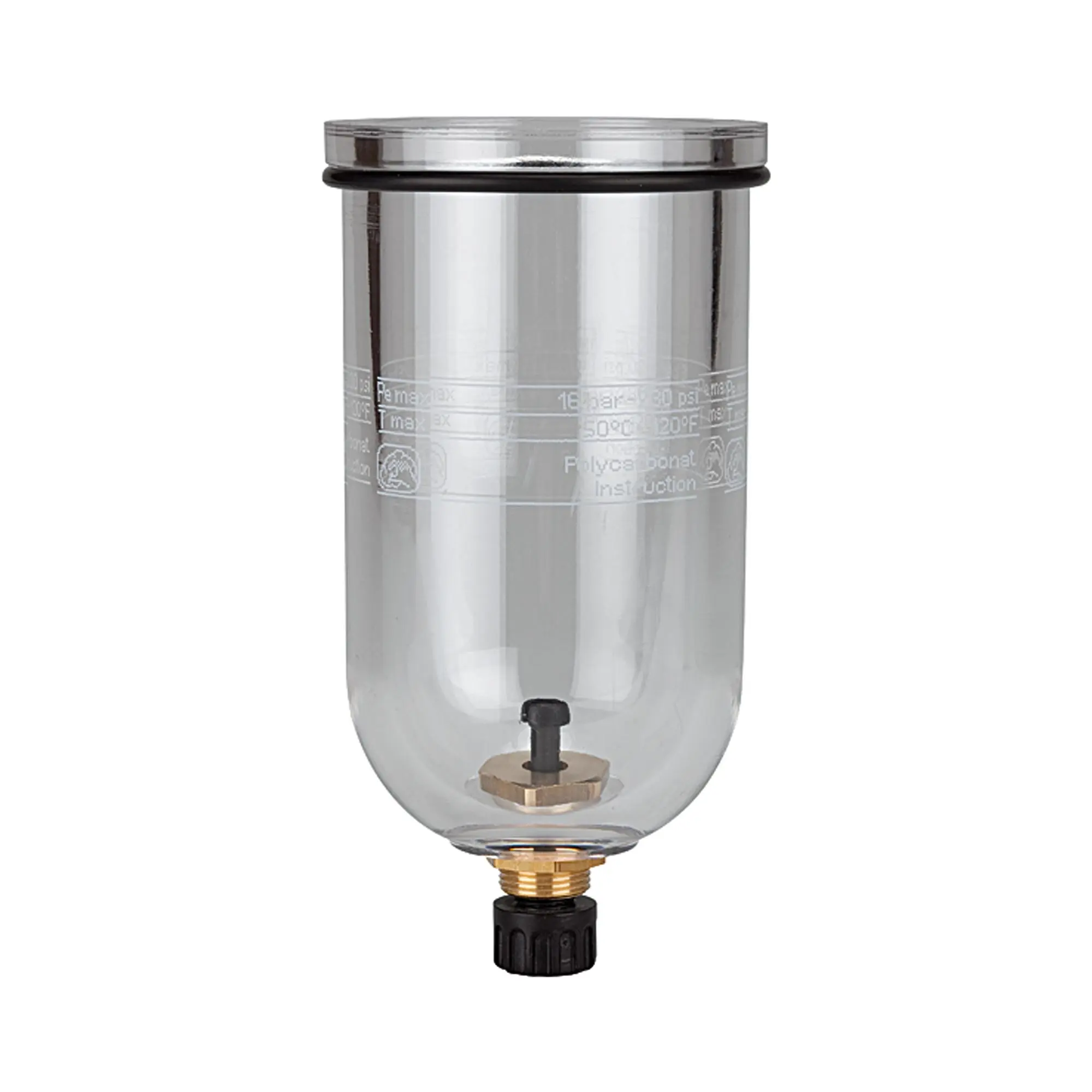 Polycarbonatbehälter, für Filterregler/Filter »Standard«, BG 2 650/1-HA