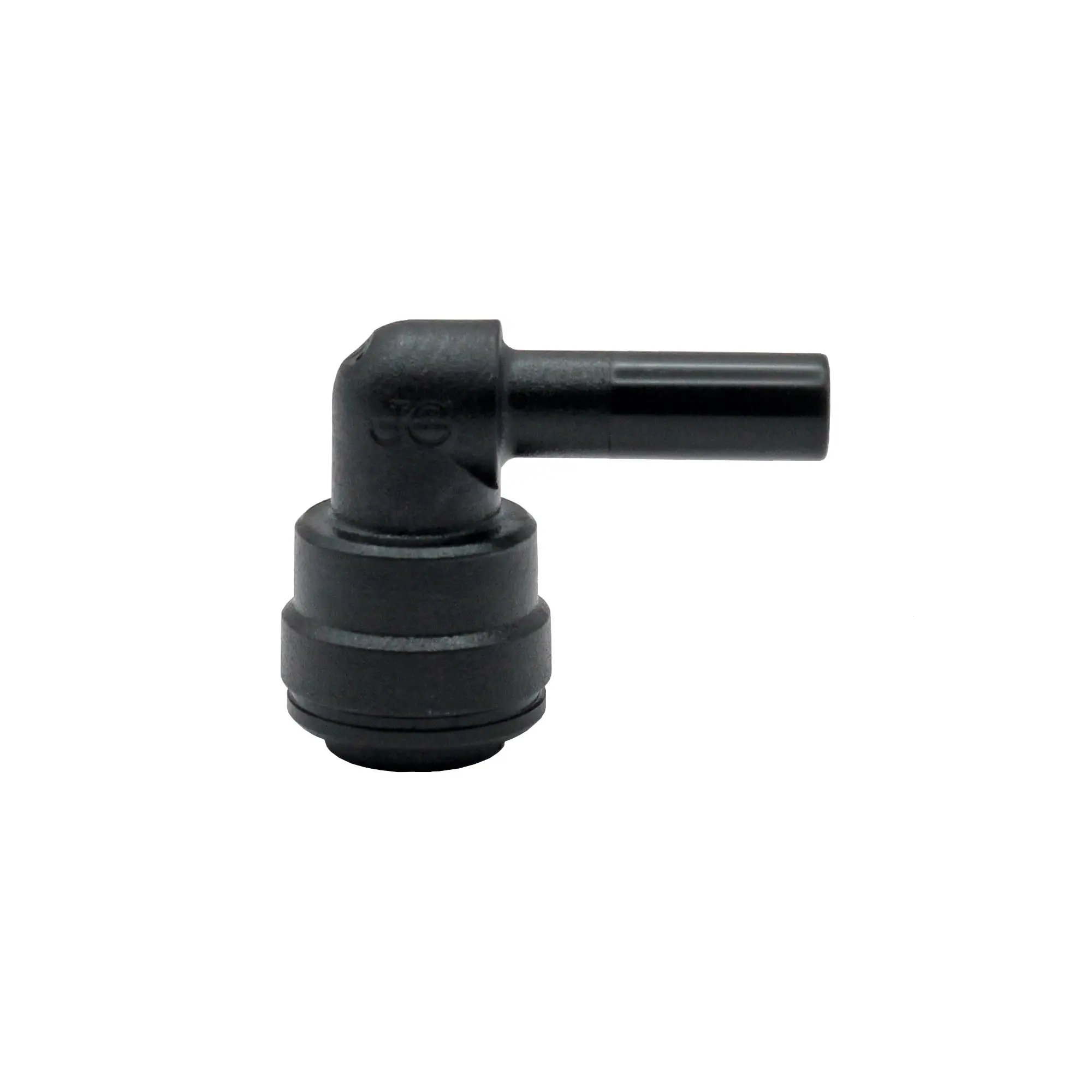 Produktfoto 1 von Einsteck-Winkelverbinder POM, Stutzen 5 mm, Schlauch-Außen-Ø 5 78.0505