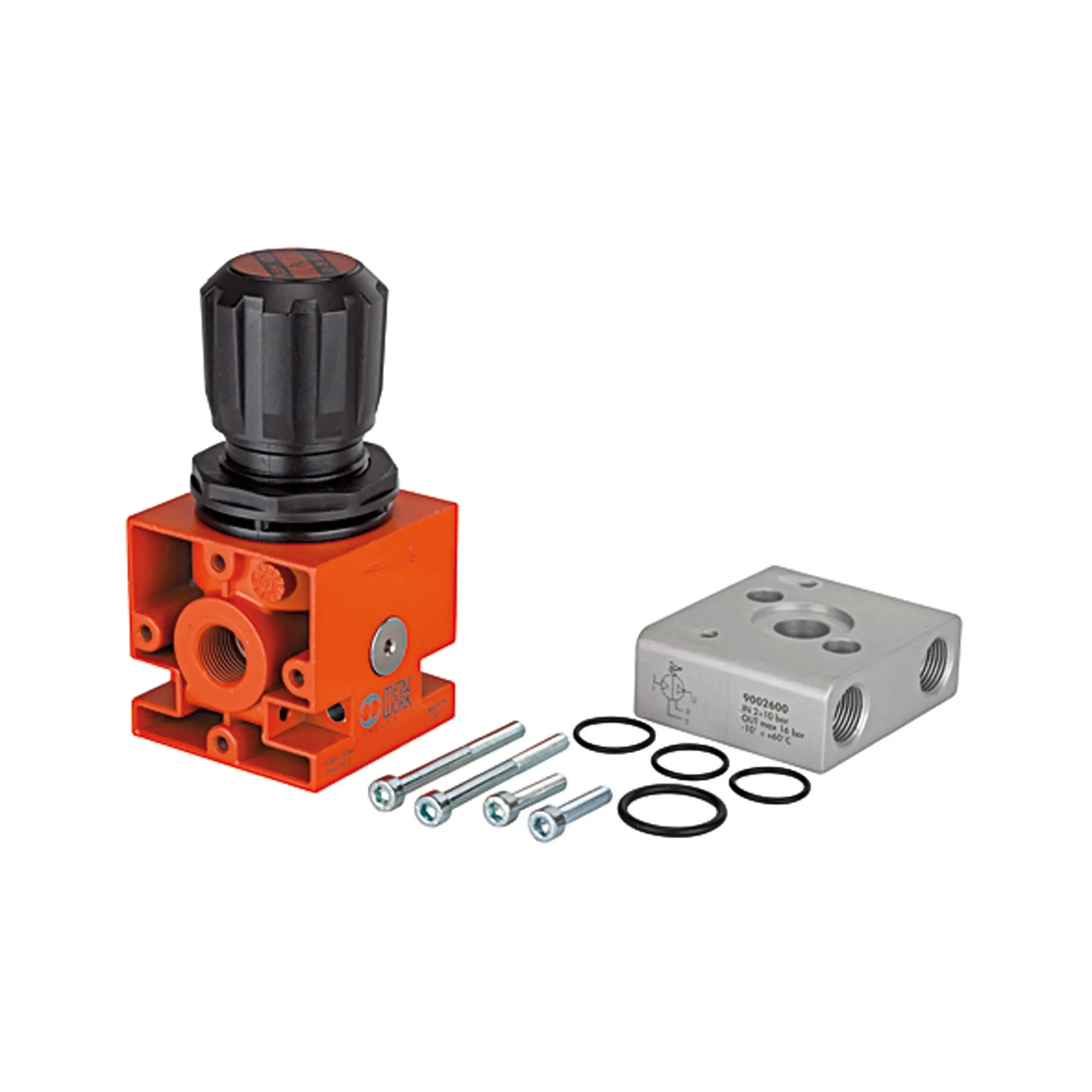 Produktfoto 1 von Reglereinheit (Regler+Adapter+Befestigungsteile) für Booster G3/8 101538