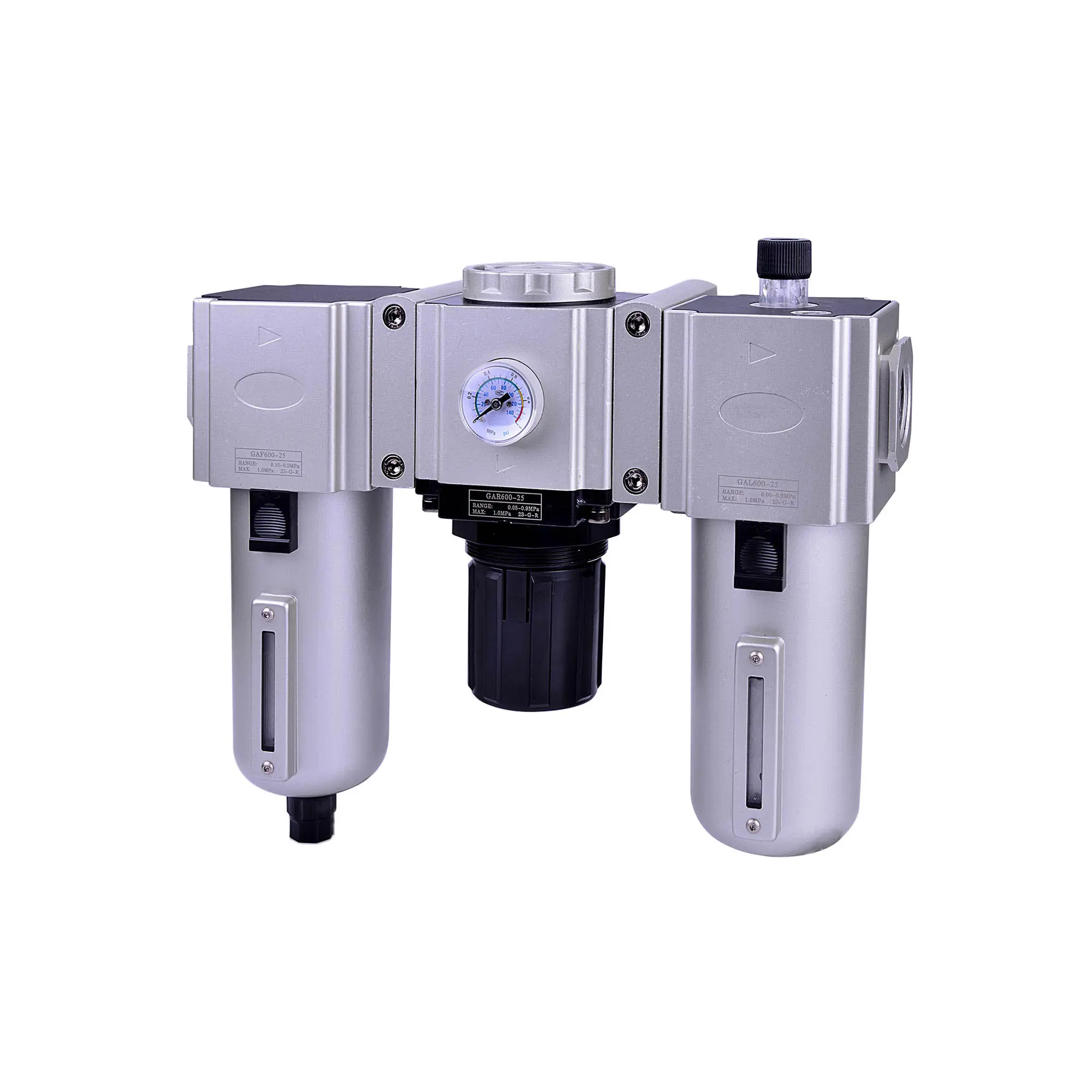 Produktfoto 1 von Wartungseinheit 3-tlg. »GA« Metallb., BG 600, G3/4, 1,5-9 bar, VA GAFRL 34 A