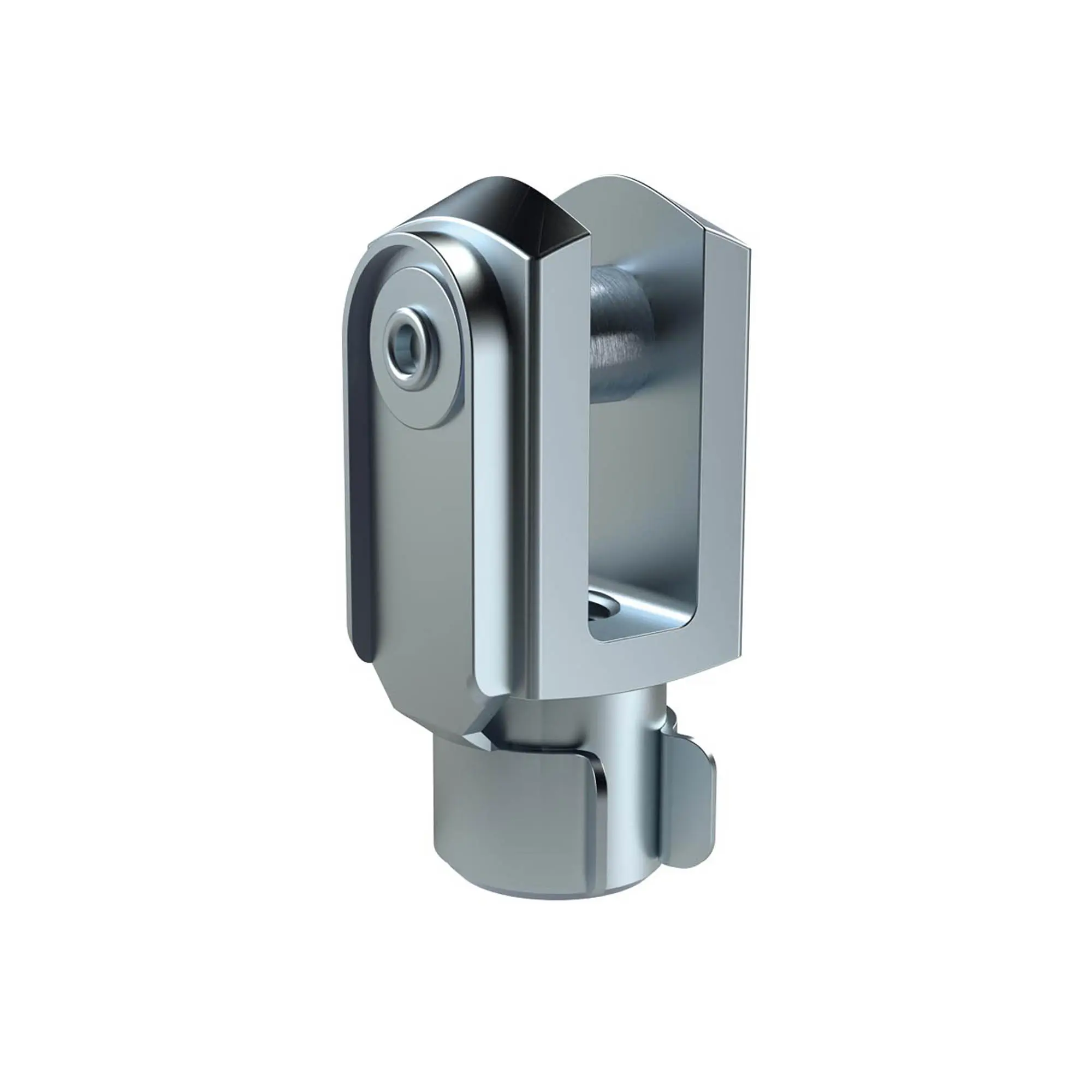 Produktfoto 1 von Gabelkopf AP2 ISO 8140, Bohrung 4,0 mm, M4x0,7 GAKAP2M4
