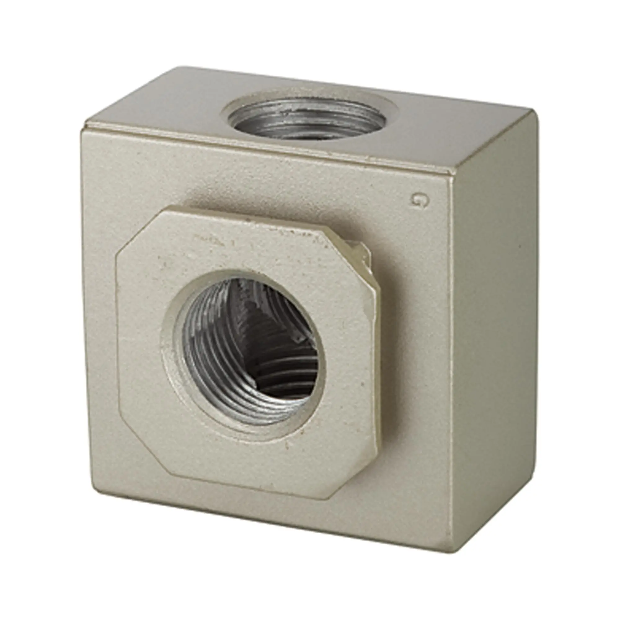 Produktfoto 1 von Verteiler »G«, mit 2 Abgängen, BG 400, G 3/8, PE 0 - 9 bar GZ 32