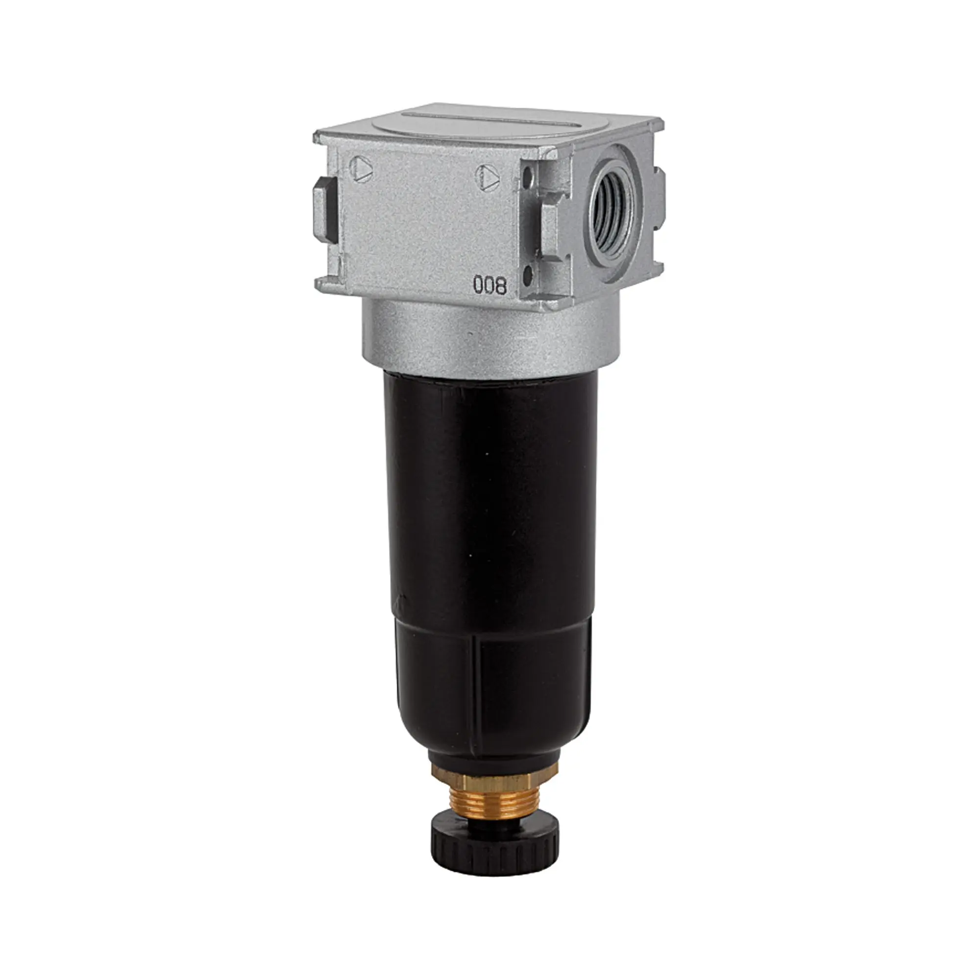 Mikrofilter »multifix-mini«, Metallbehälter, 0,01 µm, BG 0, G 1/4 FM 06 M