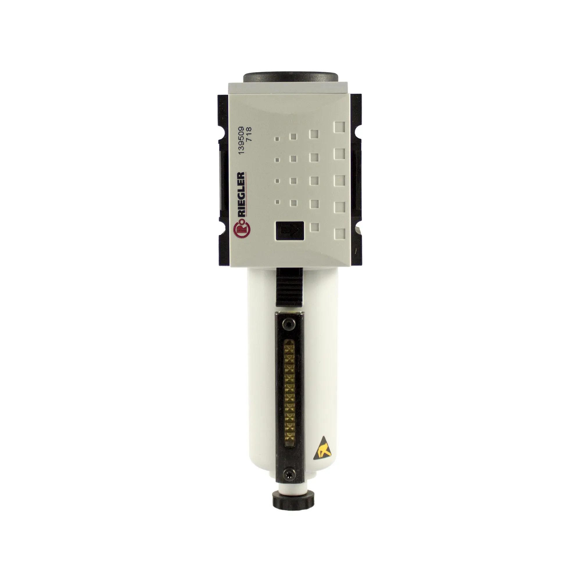 Vorfilter »FUTURA«, Metallbeh., Sichtrohr, 0,3 µm, BG2, G 1/2, HA FU 854-M