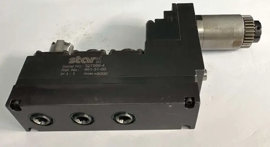 Werkzeughalter AGW Star -3-Spindel-Frontalbohr-Fräsapparat ER16 Nr.661-51-0