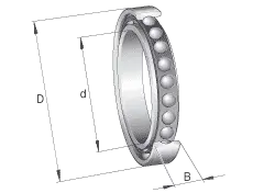 Produktfoto 1 von HC71911-C-T-P4S-UL | 71911-C-UL-HS