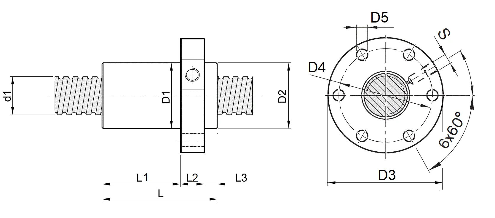 Produktfoto 1 von R151224013=FEM-E-S 25x10Rx3-4 | NTF-2510-BSH
