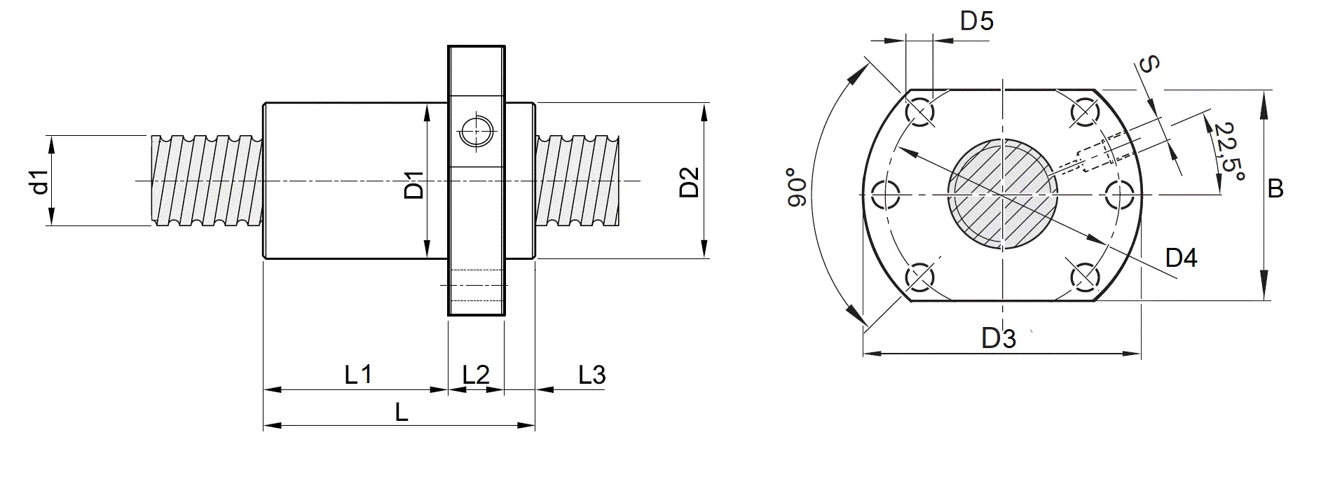 Produktfoto 1 von R150224083=FEM-E-B 25x10Rx3-4 | NTF-2510-DIN