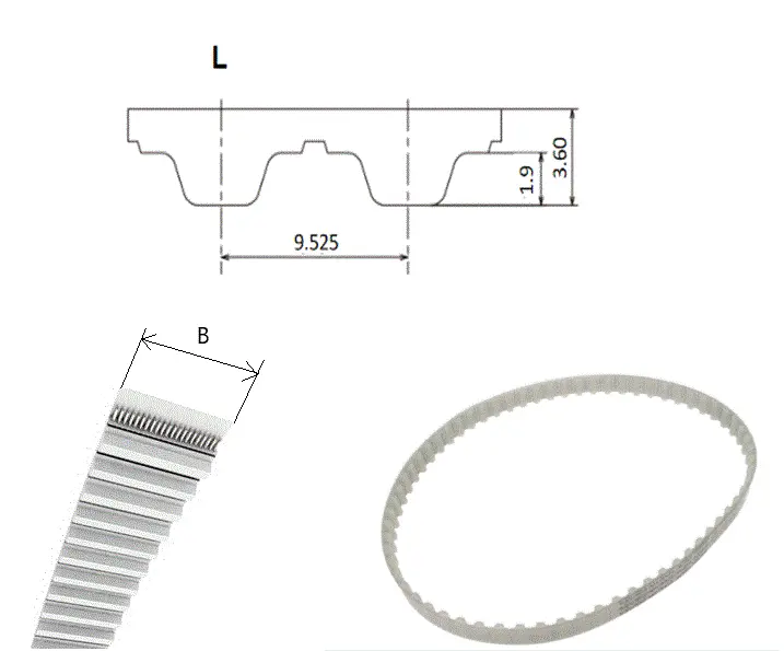 Produktfoto 1 von PU 540 L 050 | 540 L 12,7mm