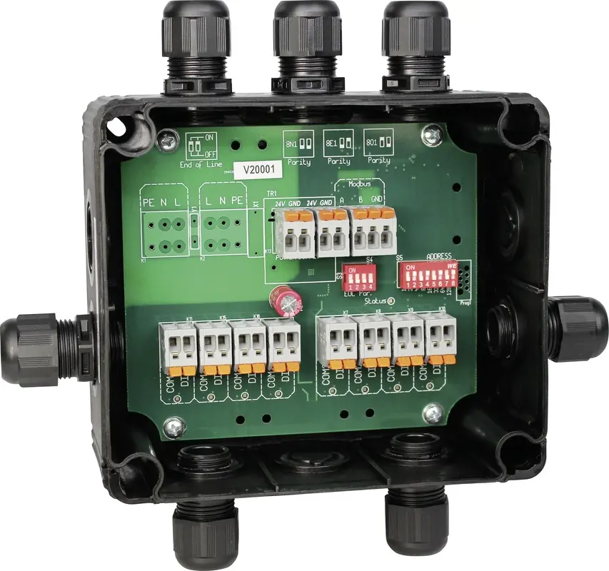 Produktfoto 1 von REGELTECHNIK Power IO-Rio 8DI Digital-Eingangs-Modul 8x DI IP67