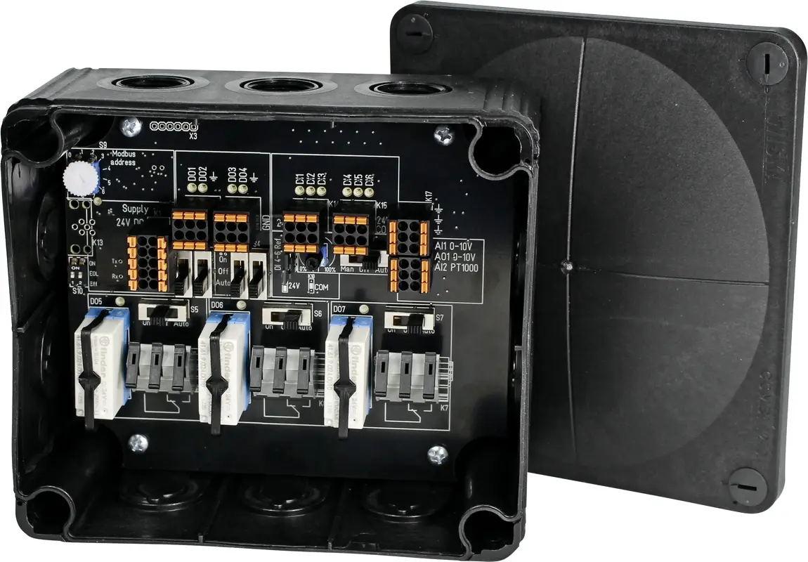 Produktfoto 1 von REGELTECHNIK Power IO-Rio 1 Erweiterungsbox für Sensoren/Aktoren