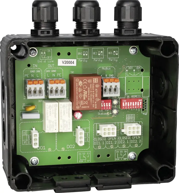 Produktfoto 1 von REGELTECHNIK Power IO-BSK (230V/AMP) IP54 BSK-Modul 2 BSK galv. getrennt