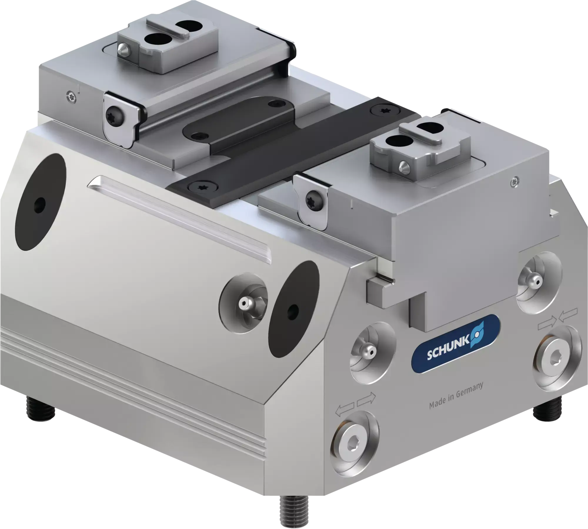 Produktfoto 1 von SCHUNK KSH3-LH 160-PM-BWA, Hydraulische 2-Backen-Kraftspannblöcke