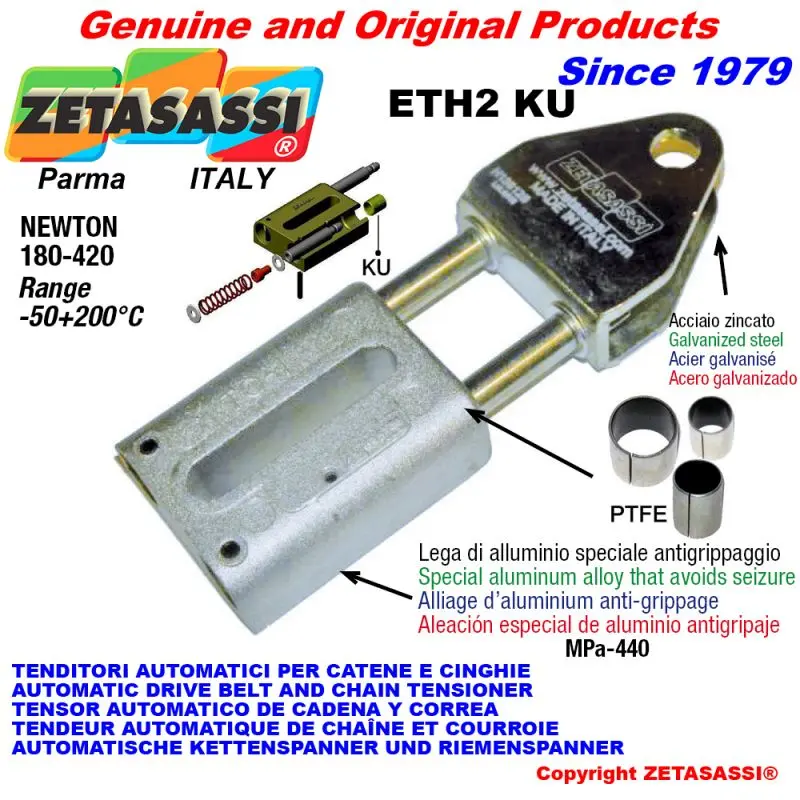Produktfoto 1 von ZETASASSI ETH2DKU Automatic Spring Tensioner Eth2 Ku With Fork