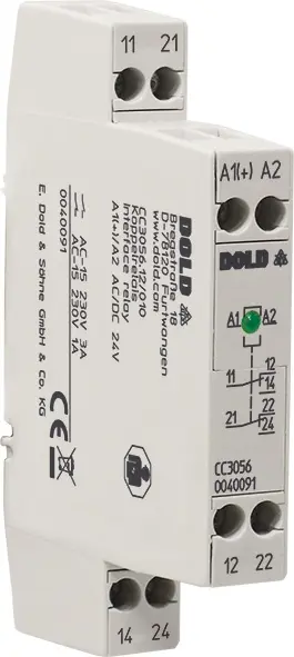 Produktfoto 1 von Dold CC3056.12/111 AC/DC24V, Koppelrelais, P\n: 0054209