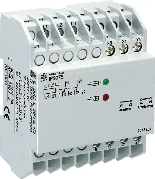 Produktfoto 1 von Dold IP9075.12 AC50...400HZ 380-440V, Sicherungswächter, P\n: 0043934
