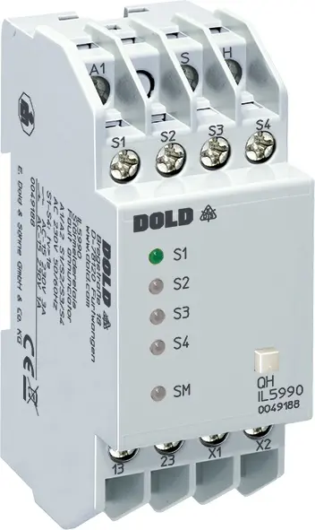 Produktfoto 1 von Dold IL5990 AC50/60HZ 230V 10S, Störmelderelais, P\n: 0056881