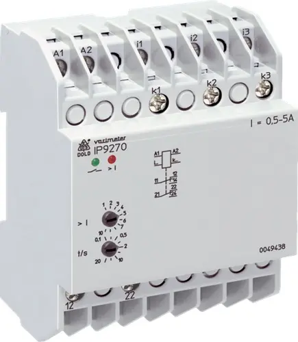 Produktfoto 1 von Dold IP9270.12 AC220-240V 1,5-15A ,1-20S, Überstromrelais, P\n: 0053465