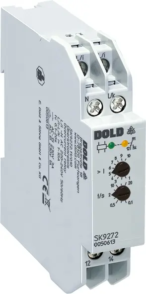 Produktfoto 1 von Dold SK9272.11 AC220-240V 1-10A 0,1-20S, Überstromrelais, P\n: 0065353