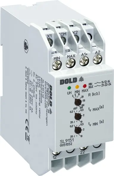 Produktfoto 1 von Dold SL9151.12 2-450K-OHM AC127V 0,2-20S, Niveaurelais, P\n: 0057214