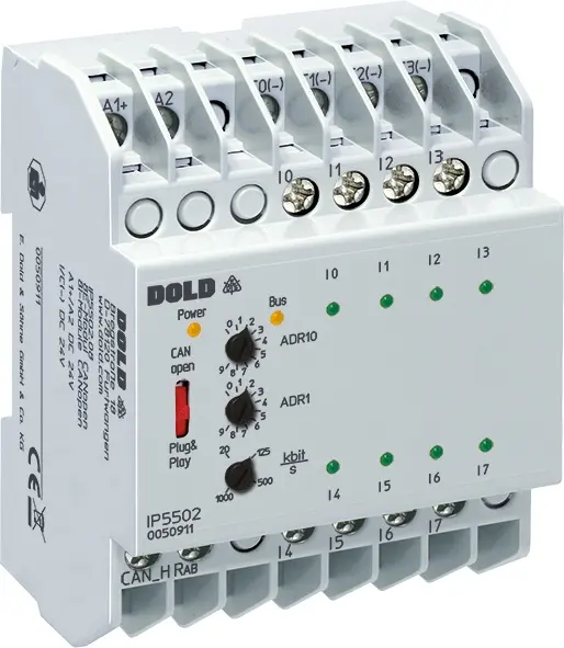 Dold IP5502.08 DC24V, Eingangsmodul für CANopen, P\n: 0050911