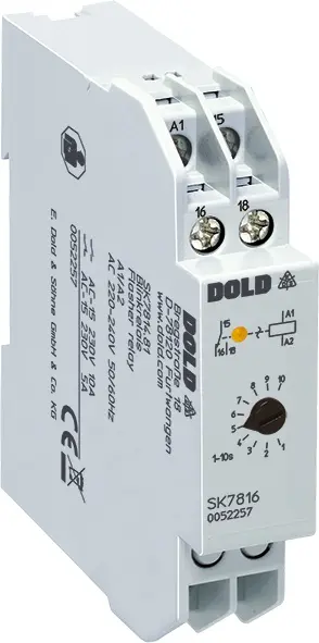 Produktfoto 1 von Dold SK7816.81 AC220-240V 1-10S, Blinkrelais, P\n: 0052257