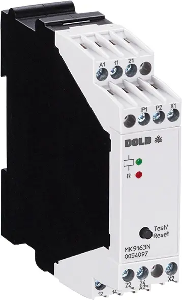 Produktfoto 1 von Dold MK9163N.12/61 AC50/60HZ 230V, Thermistor-Motorschutzrelais, P\n: 0054096