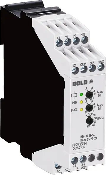 Produktfoto 1 von Dold MK9151N.12/001 2-450K AC400V ,2-20S, Niveaurelais, P\n: 0065760