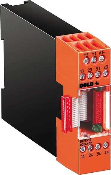 Produktfoto 1 von Dold BG5912.86/00000 DC24V Tv=0-3S, Ausgangsmodul m. Ausgangskontakten, 0056547