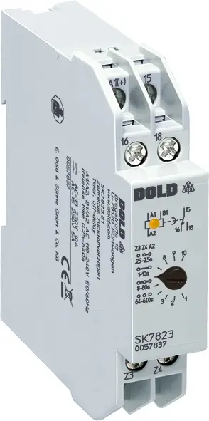 Produktfoto 1 von Dold SK7823.81 AC110-240V 0,25-640S, Zeitrelais, rückfallverzögert, P\n: 0057837