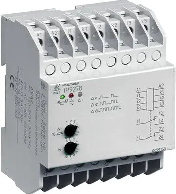 Produktfoto 1 von Dold IP9278.12 AC/DC24V AC1-15A 0,1-20S, Strom-Asymmetrierelais, P\n: 0057915