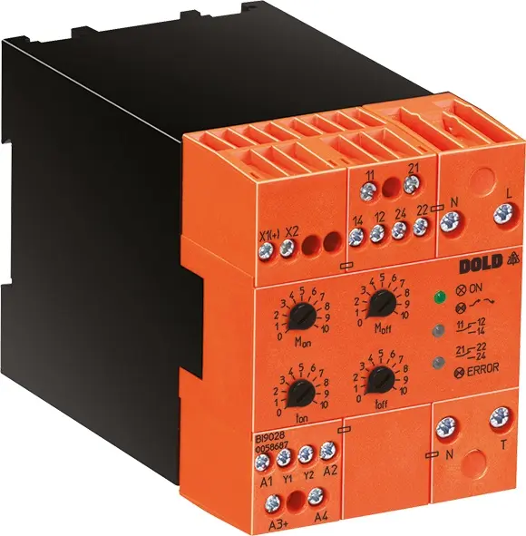 Produktfoto 1 von Dold BI9028.38/900 AC100-480V UH AC230V, Sanftanlaufgerät f. 1-ph.e Motoren
