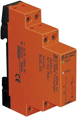 Produktfoto 1 von Dold RK5942.02 DC24V, Not-Aus-Modul, P\n: 0058690
