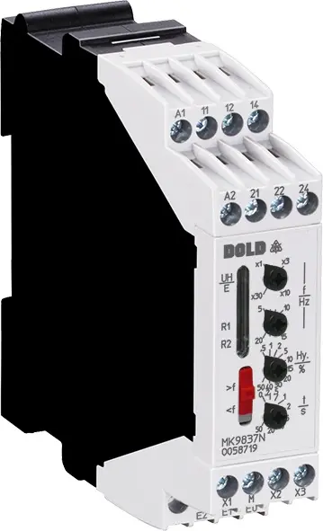 Produktfoto 1 von Dold MK9837N.12/050 1,5-200HZ UH AC400V, Frequenzrelais, P\n: 0063963