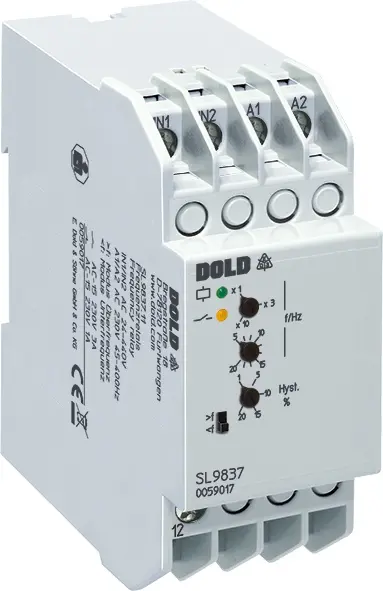 Produktfoto 1 von Dold SL9837.11 5-200HZ UH=DC24V, Frequenzrelais, P\n: 0062356