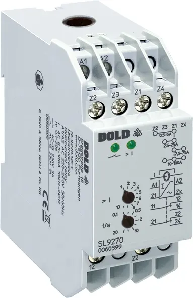 Dold SL9270.12CT AC220-240V 0,5-100A, Überstromrelais, P\n: 0060399