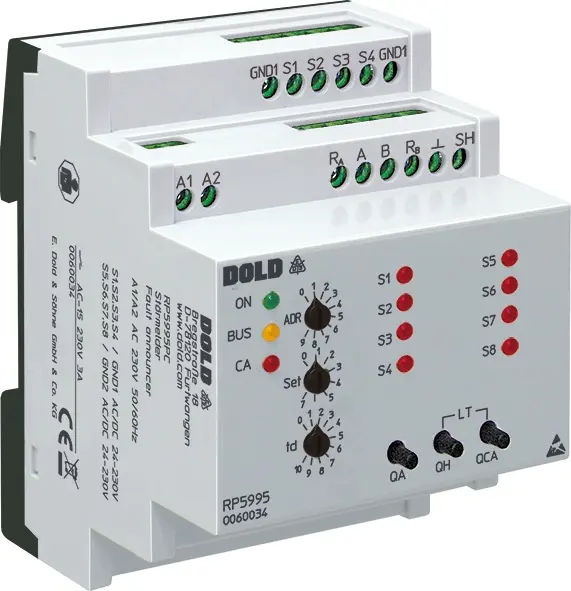 Produktfoto 1 von Dold RP5995S DC24V ERWEITERUNGSMODUL, Neu-/Erstwert-/Sammelstörmelder, 0060032