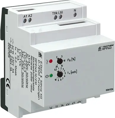 Produktfoto 1 von Dold RP9140.12/201 UN3AC440V 5A UHAC440V, Rückleistungsrelais, P\n: 0064401